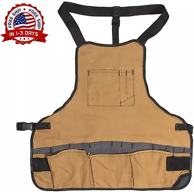 Painters Tool Belt Apron Mechanic Woodworking Carpenter Cinturón De Herramientas • $46.99