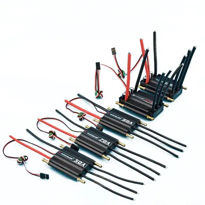 Brushless Motor ESC 50A 70A 90A 120A 150A Speed Controller Fr RC Boat MONO Yacht • $71.32