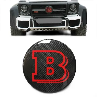 G Wagon Carbon Fiber Grille Badge Grill Logo Made For Mercedes-Benz G-Class W463 • $339