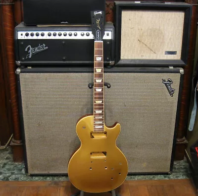 2007 Gibson Les Paul Deluxe Goldtop Guitar Body Neck Husk • $1799.95