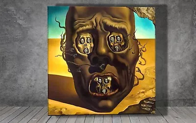 Salvador Dali The Face Of War  PAINTING ART PRINT POSTER 1584X • £16.93