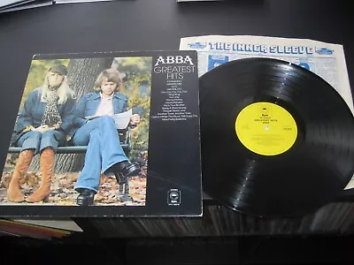 ABBA - GREATEST HITS - UK LP IN GATEFOLD SLEEVE EPIC UK Yellow Labels • £2.99