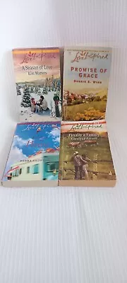 4 Harlequin Steeple Hill Love Inspired Assorted  Novels Pocket Paperback Books • $8.99