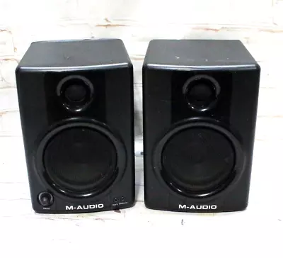 M-Audio Studiophile AV 40 Desktop Reference Speakers Studio Monitors - PAIR • $92.99