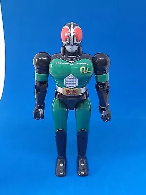 Vintage 1995 Bandai Kamen Masked Rider Hero Series Black RX Action Figure • $12.99