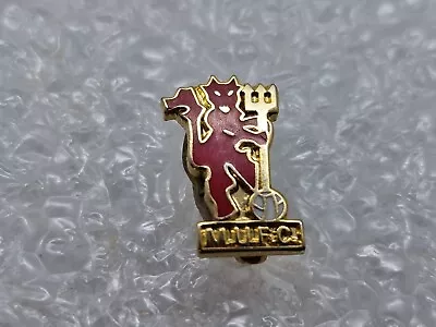 Manchester United Classic Red Devil's Pin Badge MUFC Man Utd Man U Rare Vintage  • £9.99