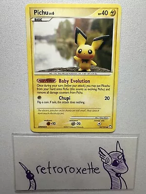 Pokémon TCG Pichu 93/123 Mysterious Treasures Regular Common LP • $3