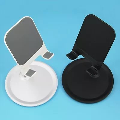 Premium Aluminium Desk Table Stand Holder For Mobile Phone Tablet IPhone IPad UK • £7.30