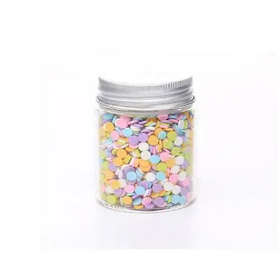 Vials Small Glass Bottles Mini Jars With Aluminum Screw Top Lids Storage O6G6 • £2.98