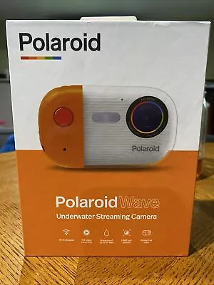 Polaroid Wave Underwater Camera (Orange/White) - Brand New • $23.99