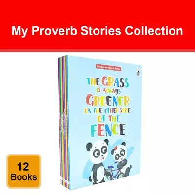 My Proverb Stories 12 Books Collection Set Children Pack - Ages 5-7 - Paperback • £15.99