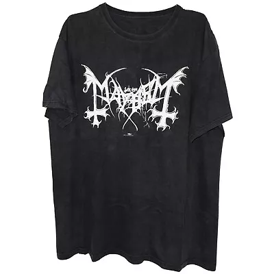 Vintage 1997 Mayhem T-Shirt Size XL Immortal Emperor Carpathian Forest Bathory • $150