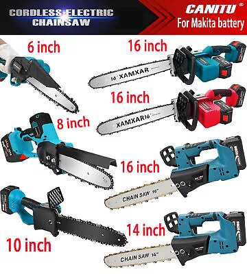 6'' 8'' 10'' 16'' Electric Cordless Chainsaw Powerful Wood Cutter Saw For Makita • £23.99