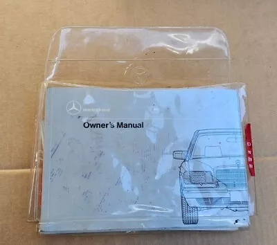 1990 Mercedes W126 Owner's Manual Guide / Case 420sel 560sel 560sec Complete  • $144.95