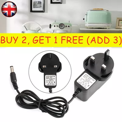 £5.57 • Buy 6V 1A AC/DC Power Supply Adapter Charger Plug Mains Transformer For Kid Toy Car*