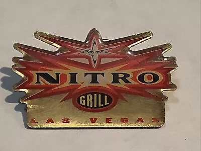 Wcw Nitro Grill Las Vegas Pin Vintage Rare Imposible To Find Item • $39.99