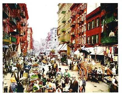 1907 Mulberry St. New York City 10  X 8  Repro Print Suitable For Framing • $15