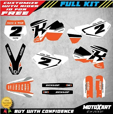 Full Graphics Custom Kit Stickers Fits KTM 65 2002 - 2008 Models SPRINT STYLE  • $199.90