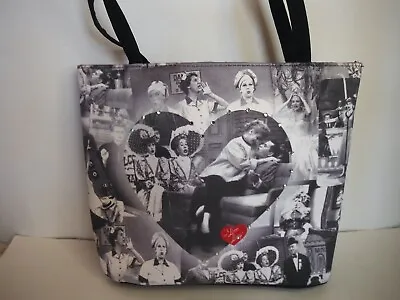 New I Love Lucy Vintage Look Tote Purse Pre Owned Without Tag Size 12 X10 X4  • $23
