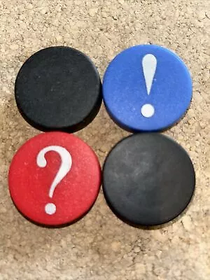 Set Of 4 IKEA Magnets - Exclamation Mark & Question Mark • £2