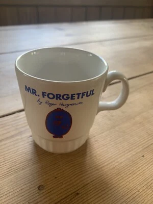 £3.99 • Buy Vintage Roger Hargreaves Mr Men Small Mug MR FORGETFUL Police Officer