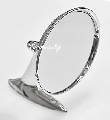 Ford Xm Xp Xk Xl Xr Mirror 4.5  Triple Chrome All Metal  • $69.95