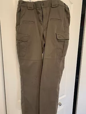 5.11 Tactical Men's Stryke Pants Color: Tundra (dark Green) 36x32 Style 74369  • $25