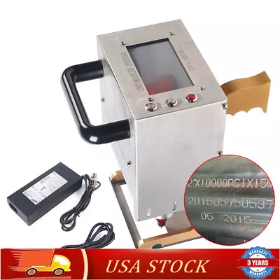 Portable Metal VIN Code Engraving Printer Touch Screen Dot Peen Marking Machine  • $1513.20