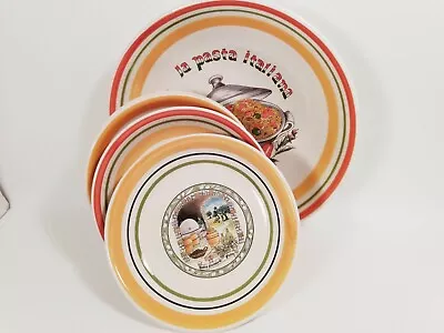 $31.23 • Buy NEW 5 Pc Pasta Bowl Set W/ 12  SERVING BOWL High Strength Earthenware ITALY