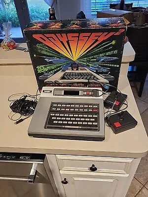 Magnavox Phillips Odyssey 2 Gaming Console W/ Box Powers On For Parts Untested • $111.25