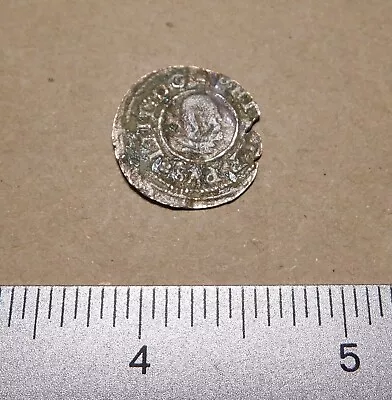 1600s Spanish Coin King Philip IV 'face'!       #215-face-nd • $10.95