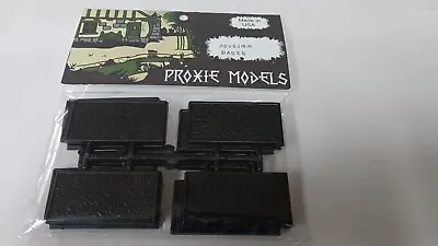 30 X 60 Mm Rectangle Bases-   12 Pack Of Large Cav Bases • $5