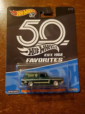 Hot Wheels  50th Anniversary Favorites Custom 1969 Volkswagen Squareback  • $10