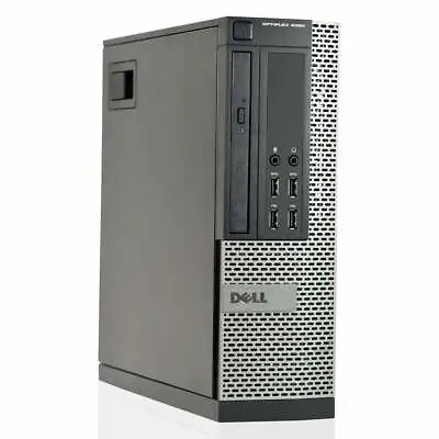 Dell Optiplex Quad Desktop 9020 SFF  I7-4770 3.6GHZ 16GB 512gb SSD Win 10 Pro • $159.99