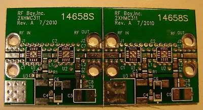 Develop PCB For Hittite 2-Stage HMC311LP3 MMIC Amplifier Qty.2 • $16.99