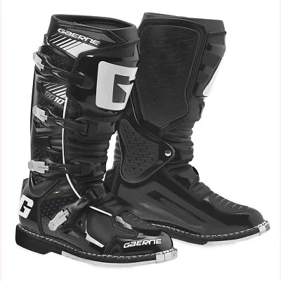 Gaerne SG10 MX Offroad Boots Black • $440.99