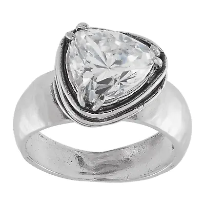 Silpada 'Feel Like A Trillion' Sterling Silver Cubic Zirconia Ring • $100