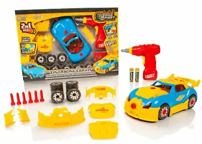 £15.99 • Buy Kids Modification Build Your Own Tool Kit Construction Educational Car Toy