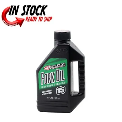Maxima Racing Oil Motorcycle Suspension Fork Oil | 15W | 16 Oz | 56916 • $16.55