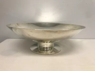 Signed Tiffany & Co 925 Sterling Silver Modern 12 1/4  Bowl 23356 • $3000