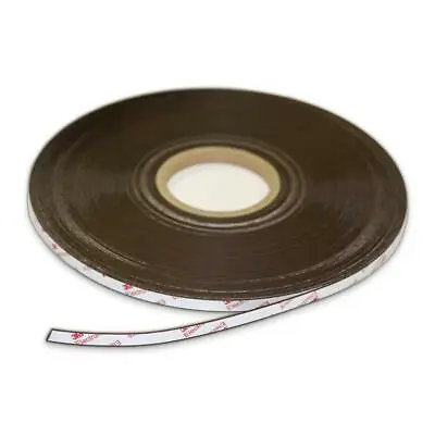 Flexible Magnetic Tape Strip 30M ROLL X 10mm X 1.5mm | 3M Adhesive Tape | PART A • $47.84