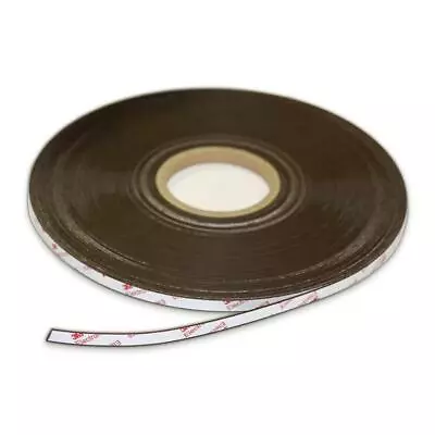 Flexible Magnetic Tape Strip 30M ROLL X 12.5mm X 1.6mm | 3M Adh Tape | PART A • $56.80