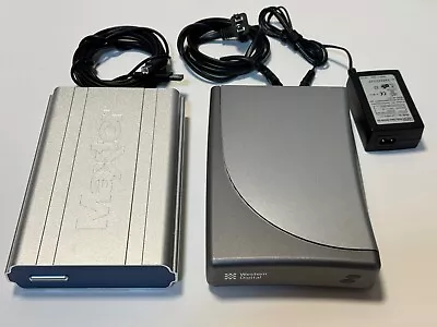 💻Lot 2Pc Maxtor Portable USB Hard Drive 120 GB & WESTERN DIGITAL 7200 RPM 80GB • $35