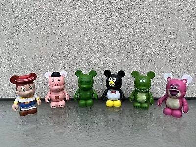 Lot Of 6 DISNEY Vinylmation  3  TOY STORY Figures ~ Jessie Lotso Rex Wheezy • $10