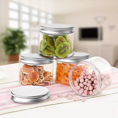 Empty 30ml-150ml Sweets Jars Herb Plastic Storage Small Container With Lids X50 • $92.37