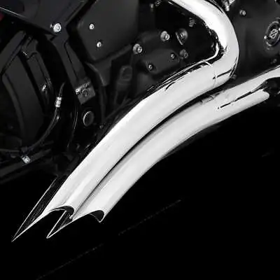 Vance & Hines 26377 49 State Chrome Big Radius Exhaust For Harley M8 Softail ... • $1099.99