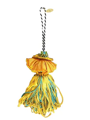 Mackenzie Childs Flower   Blossom  Tassel •RARE• • $64.99