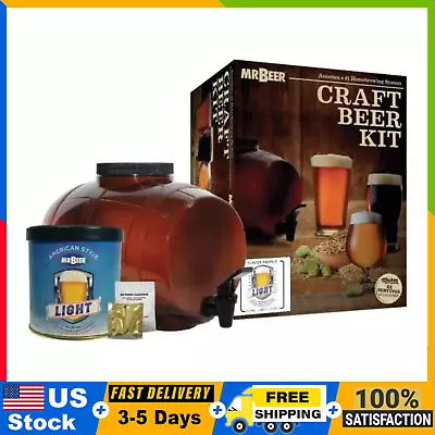 Classic American Light Starter Beer Making Kit • $49.15