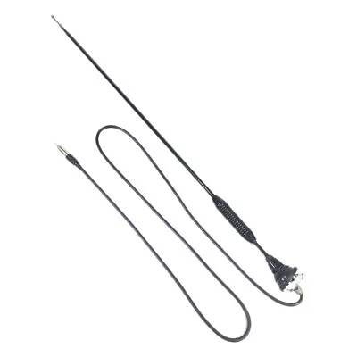 $30 • Buy Black Vintage Roof Fender Side Mount Car AM/FM Auto Antenna Metal