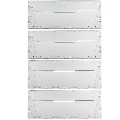 £44.15 • Buy Plastic Drawer Cover Flap Front For Indesit CA55 CAA55 Fridge Freezer X 4